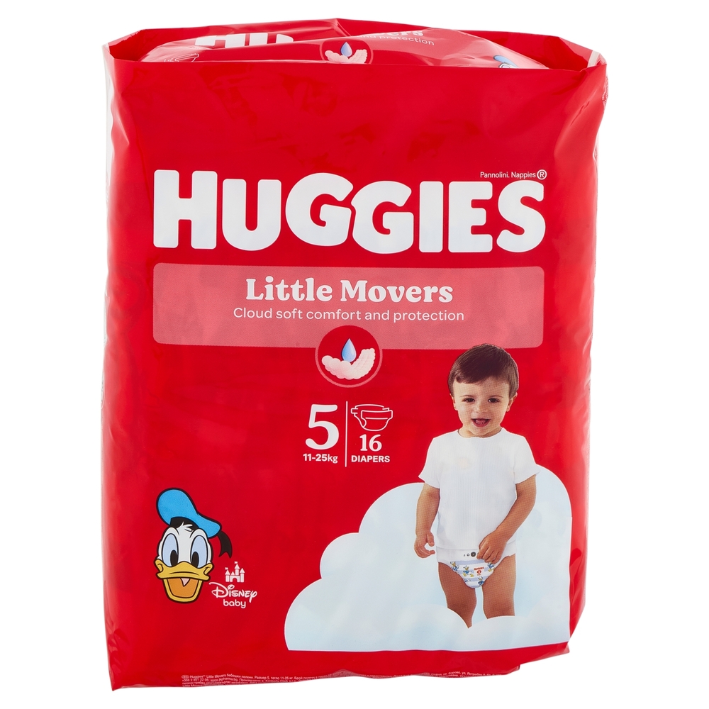 Huggies ultra comfort Pannolini 5 11-25 Kg 16 pz